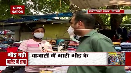 Delhi's Laxminagar market closed for not following Covid rules