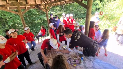 ‘Gençler Bizim Umudumuz’ projesi ile çocuklar doğa turunda bir araya geldi