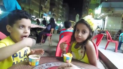 فلوج انا وولادى #وكلنا ايس كريم #وروحن شركه فودافون جبنا النت