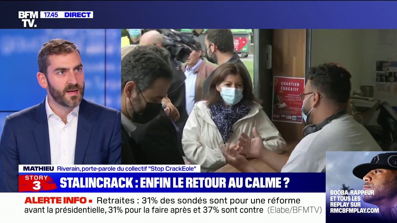Drogue au jardin d'Eole: selon le porte-parole du collectif "Stop CrackEole", les toxicomanes sont désormais "à la rue devant le parc"