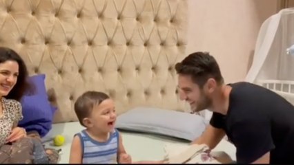 ಮಾವನ ಜೊತೆ ಕುಣಿದು ಕುಪ್ಪಳಿಸಿದ jr Hardik | Oneindia Kannada