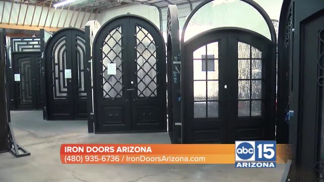 Make your entry way pop with Iron Doors Arizona