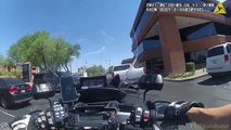 Il recule sur un motard de la police pour échapper à un contrôle (États-Unis)