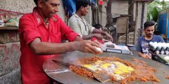 Roadside Bhurji Pav Cheapest Scrambled Eggs _ Indian Street Food