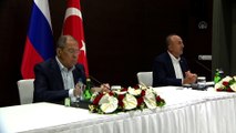 ANTALYA - Çavuşoğlu: '(Suriye) sahada sükunetin devamı için Rusya'yla birlikte çalışmaya devam edeceğiz'