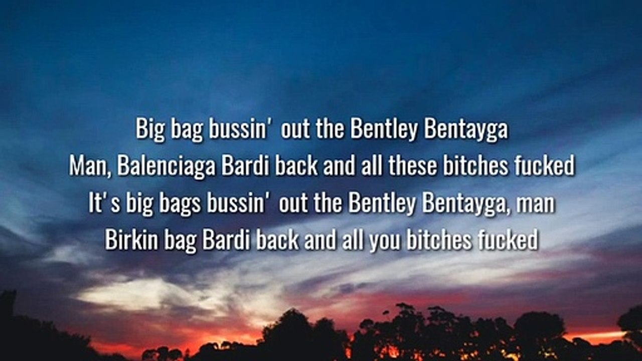 Cardi B -  Up Bad Bit*H (Lyrics) [Tiktok Remix] Dj Karaba