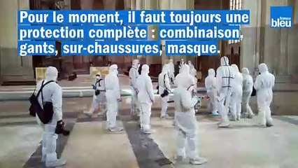 Cathédrale de Nantes, un an après