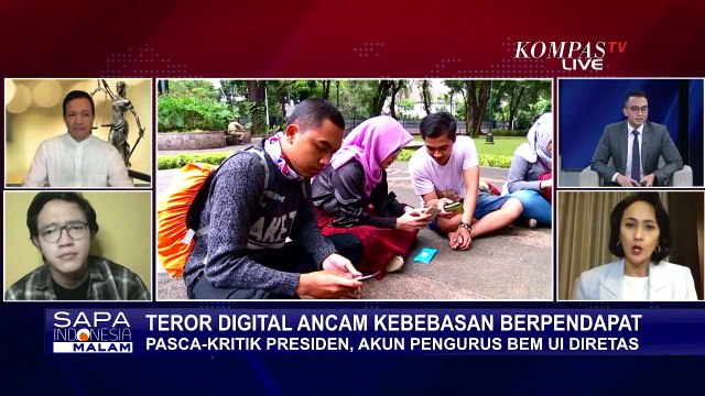 Pasca Kritik Presiden, Akun Pengurus BEM UI Diretas