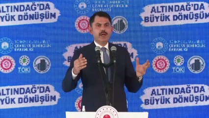 ANKARA - Bakan Kurum: ''Ülkemizin en önemli kentsel yenileme projesini Altındağ'da gerçekleştiriyoruz''