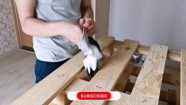Diy Pallet Bed Frame How To Make Simple Bed From Pallets?