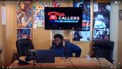 Queenzflip and Joyo Beat Up Guest Live On Da Callers Show