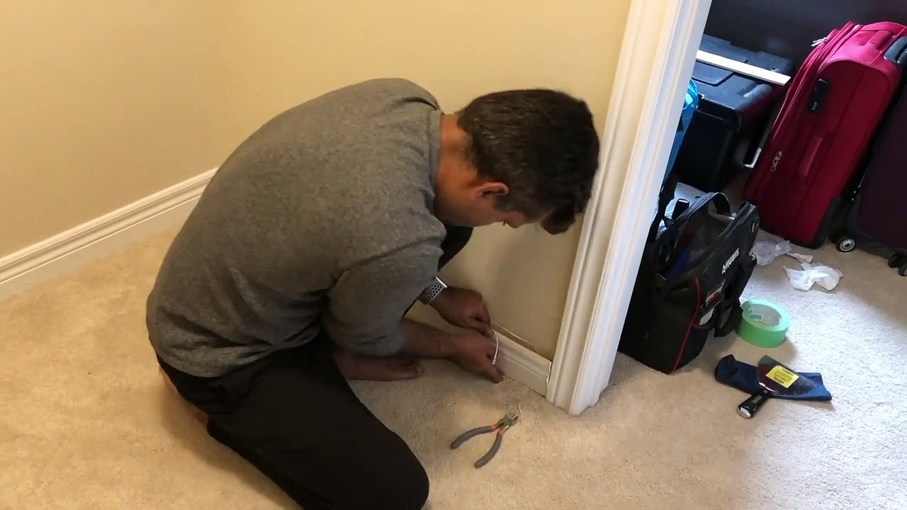 Diy: Walk-In Closet Makeover | Melamine Shelves