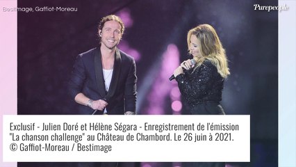 Julien Doré "très amoureux" de Virginie Efira : sa belle déclaration en direct à l'actrice