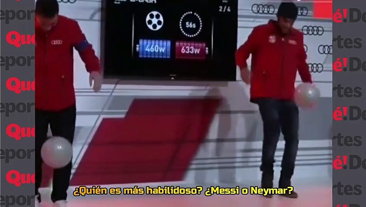 ¿Quién es más habilidoso? ¿Messi o Neymar?