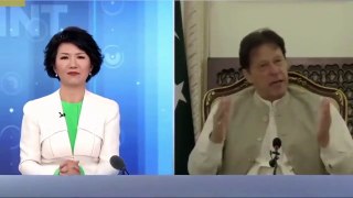 Pakistani  PM IMRAN KHAN interview by Chinese TV channel