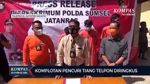 Komplotan Pencuri Tiang Telpon Diringkus