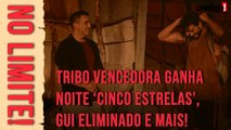NO LIMITE: TRIBO VENCEDORA GANHA NOITE 'CINCO ESTRELAS', GUI ELIMINADO E MAIS! (2021)