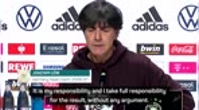 Löw takes responsibility after disappointing Germany exit