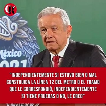 El presidente agradeció a Carlos Slim por su compromiso para rehabilitar la L12 del Metro