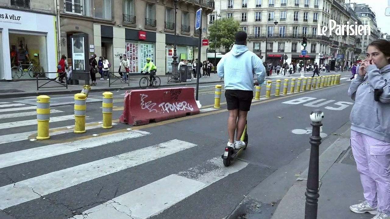 Les trottinettes bridées à 10km/h dans certaines zones de Paris : "Ça va éviter des accidents"