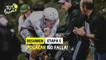 Resumen de etapa - Etapa 5 - #TDF2021