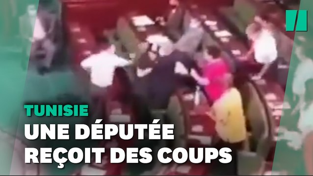 En Tunisie, une députée frappée en plein parlement