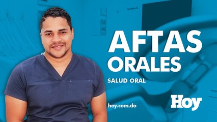 #SaludOralHOY Cirujano Edward Féliz explica sobre las llagas bucales
