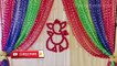 Diy Traditional Indian Backdrop At Home | Housewarming Decoration Ideas | Pooja Decoration Ideas