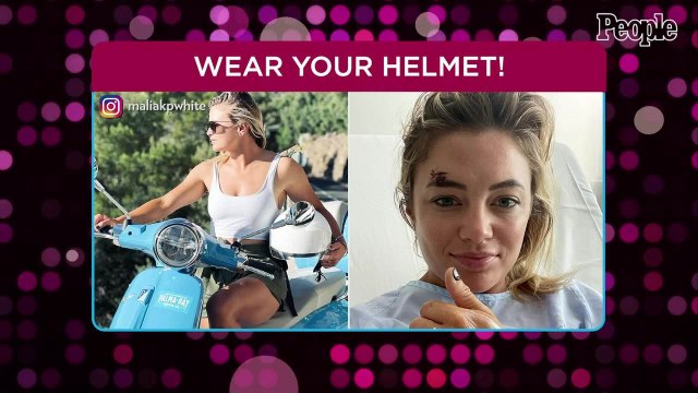 Below Deck Med's Malia White Hospitalized After Scooter Accident, Says Helmet 'Saved My Life'