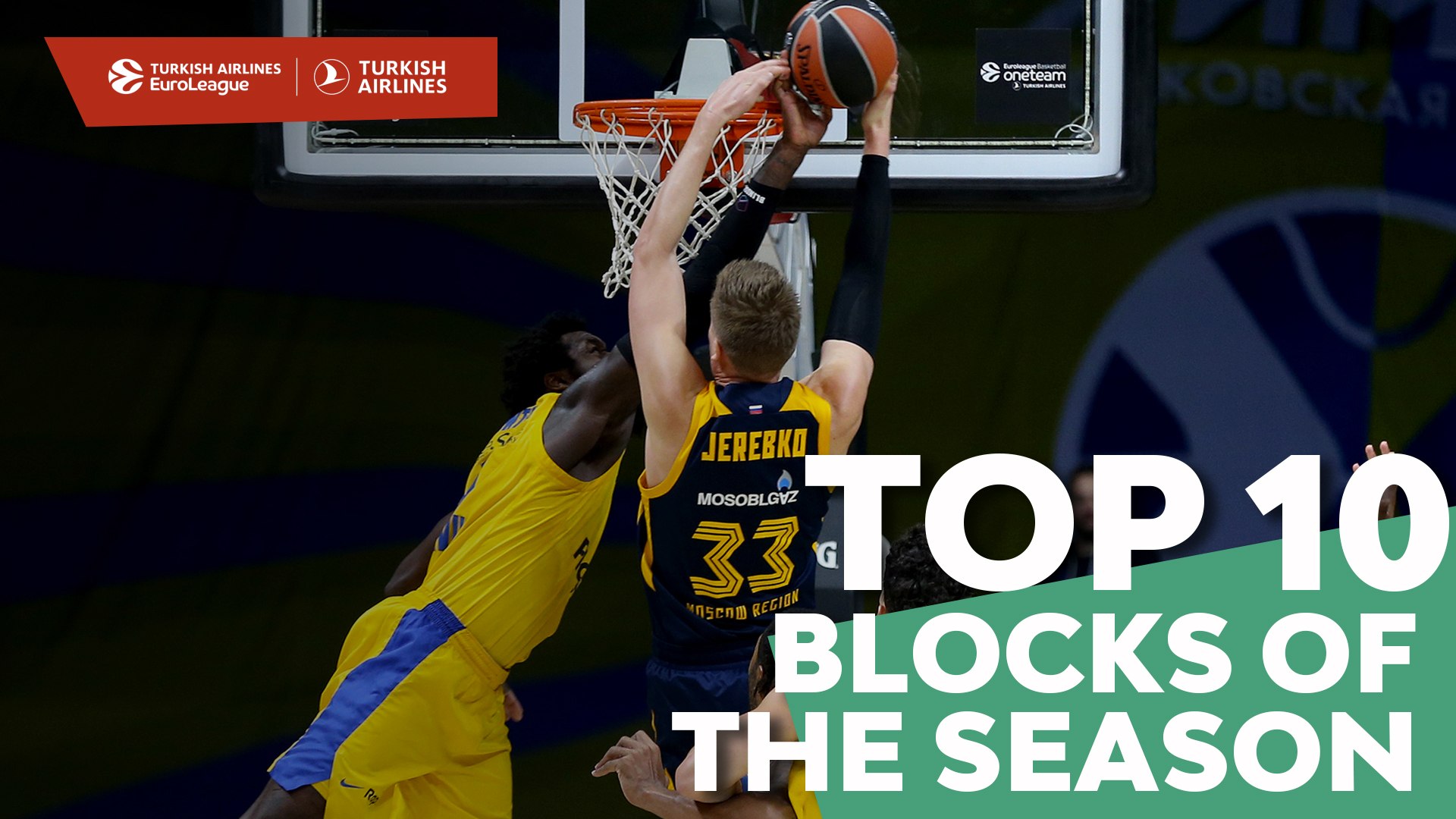 Turkish Airlines EuroLeague, Top 10 Blocks of the 2020-21 Season! - video  Dailymotion