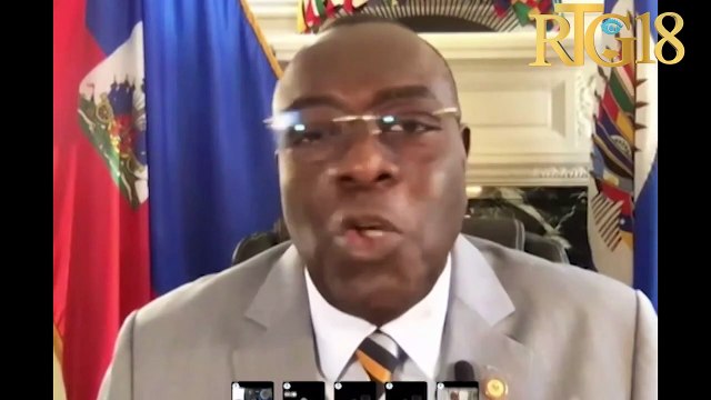 Deklarasyon anbasadè Ayiti nan OEA Bocchit Edmond fè nan OEA sou dosye koripsyon an.