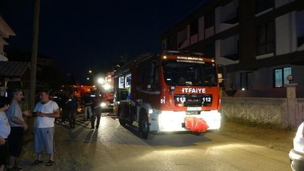 YANAN ODADA BAYGIN BULUNDU