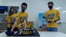 Estudantes da região de Sousa se classificam em 3º lugar no maior torneio de robótica do Brasil