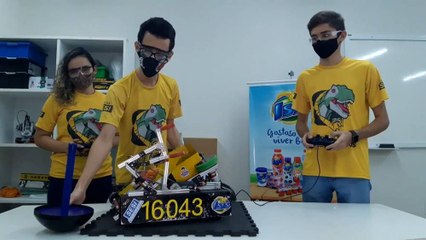 Estudantes da região de Sousa se classificam em 3º lugar no maior torneio de robótica do Brasil