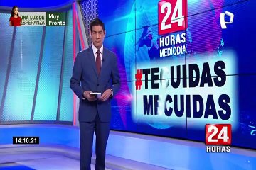 Cercado de Lima: pasean restos de simpatizante de Perú Libre