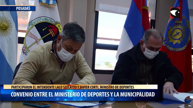Convenio entre el Ministerio de Deportes y la Municipalidad