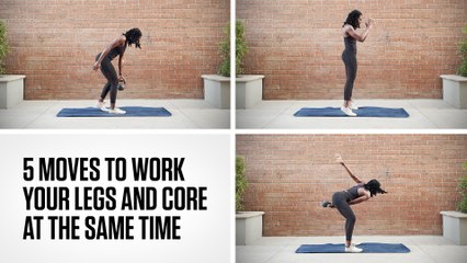 5 Moves to Work Your Legs and Core at the Same Time