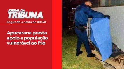 Apucarana presta apoio a população vulnerável ao frio
