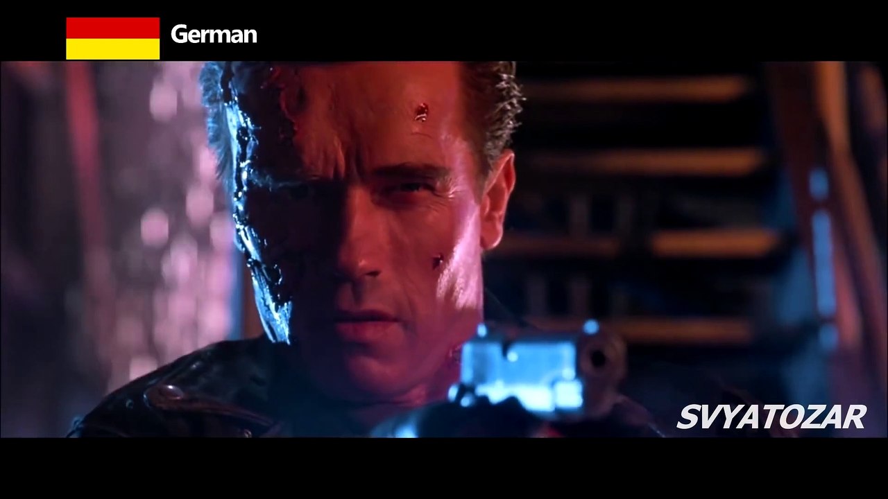 Terminator 2 "Hasta La Vista Baby" in 22 different languages Vídeo Dailymotion