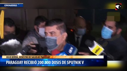 下载视频: Cuando se quedaban sin stock de vacunas, Paraguay recibió 200.000 dosis de Sputnik V