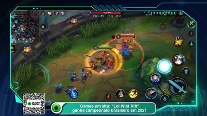 Games em alta- -Lol Wild Rift- ganha campeonato brasileiro em 2021