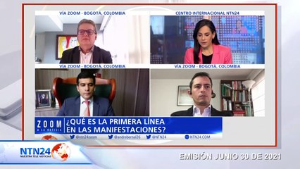 ¿Qué es la ‘Primera Línea’ en las manifestaciones?