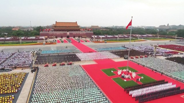 공산당 창당 백주년 행사...시진핑 대미 메시지 주목 / YTN