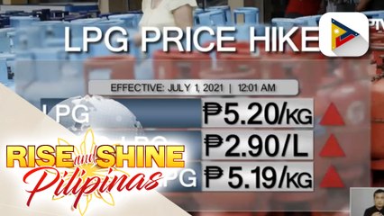 Higit P5 na dagdag-presyo sa LPG, ipinatupad ngayong araw