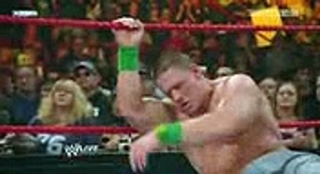 WWE Raw John Cena vs Randy Orton
