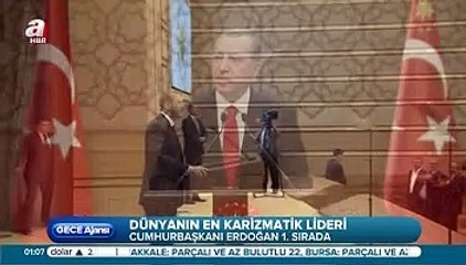 Cumhurbaşkanı Erdoğan dünyanın en karizmatik lideri seçildi