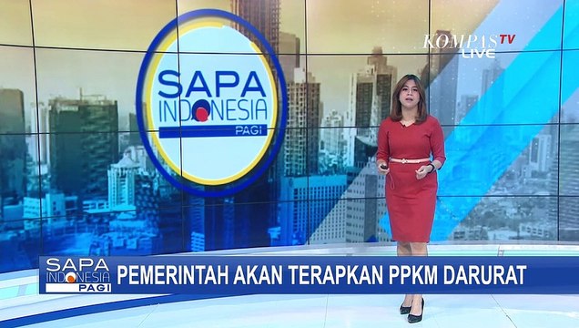 Presiden: PPKM Darurat akan Berlaku di Jawa dan Bali