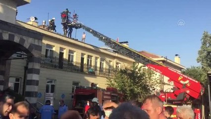 Gaziantep'te özel bir hastanede yangın çıktı