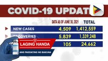 Pinakahuling datos ng COVID-19 cases sa bansa; confirmed COVID-19 cases, umabot na sa 1,412,559