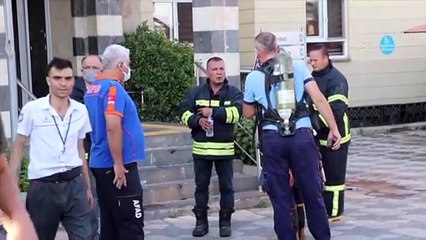Gaziantep'te özel bir hastanede çıkan yangın kontrol altına alındı